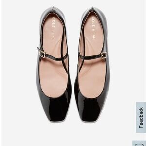 Cole Haan patent leather MaryJane ballet flats